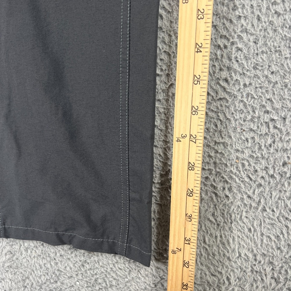 Kuhl Pants Womens 10 Gray Cargo Outdoor Camping Hiking Travel Nylon Gorpcore - Picture 3 of 11